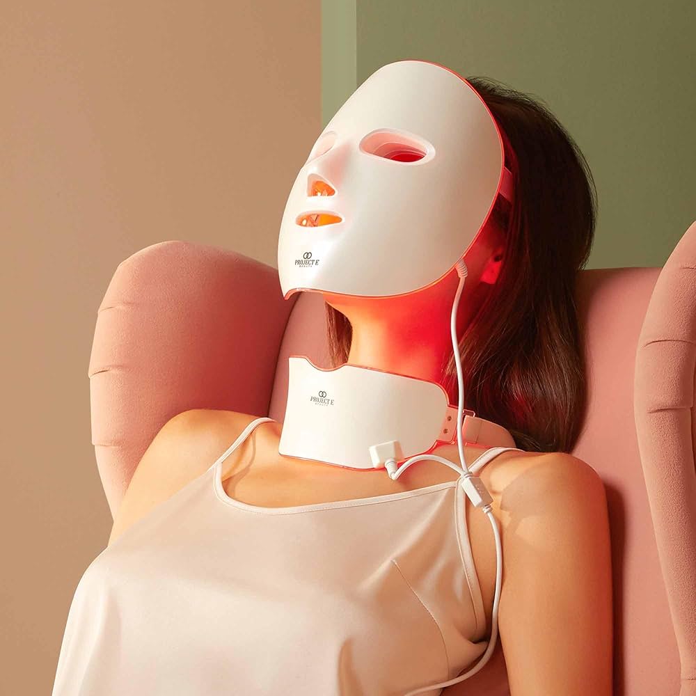 Face Neck Beauty Mask 7 Colors Light LED Mask Photon