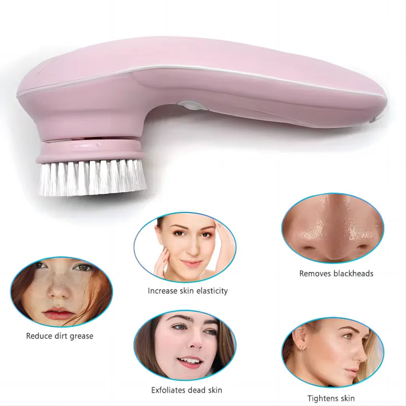 Facial Cleansing Brush Face Scrubber Electric Exfoliating