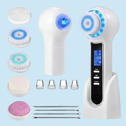 Facial Washer Exfoliator, Electric Facial Rotating Brush