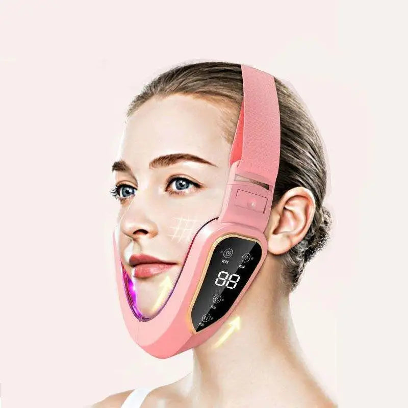 LED Photon Therapy Facial Slimming Vibration Massager