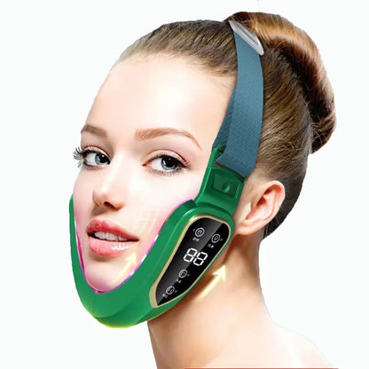 LED Photon Therapy Facial Slimming Vibration Massager