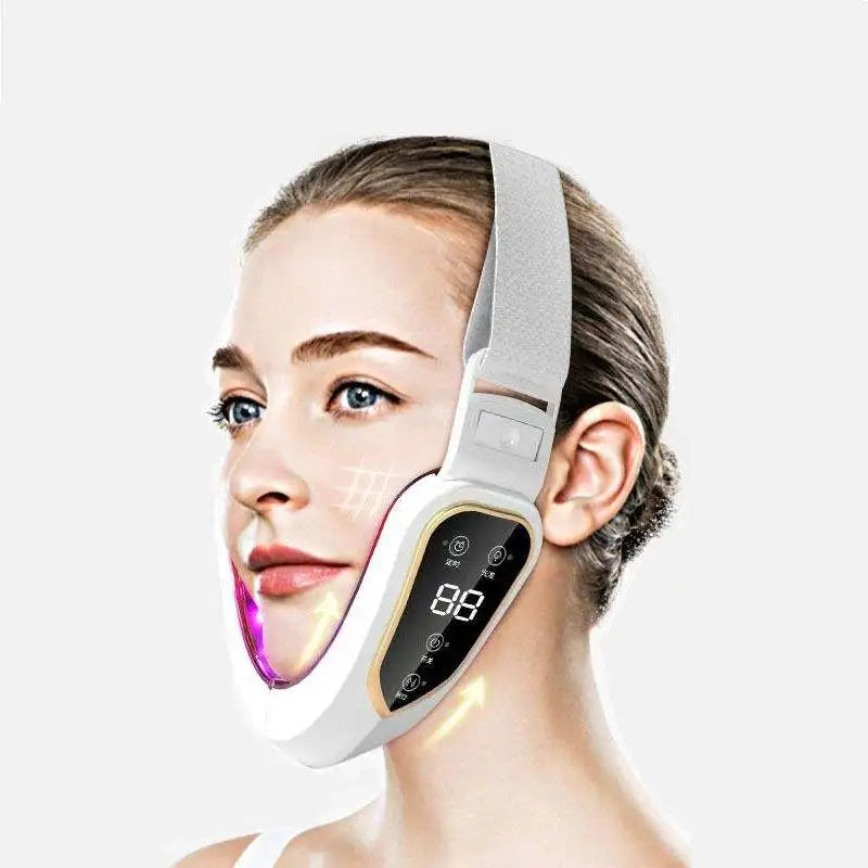 LED Photon Therapy Facial Slimming Vibration Massager