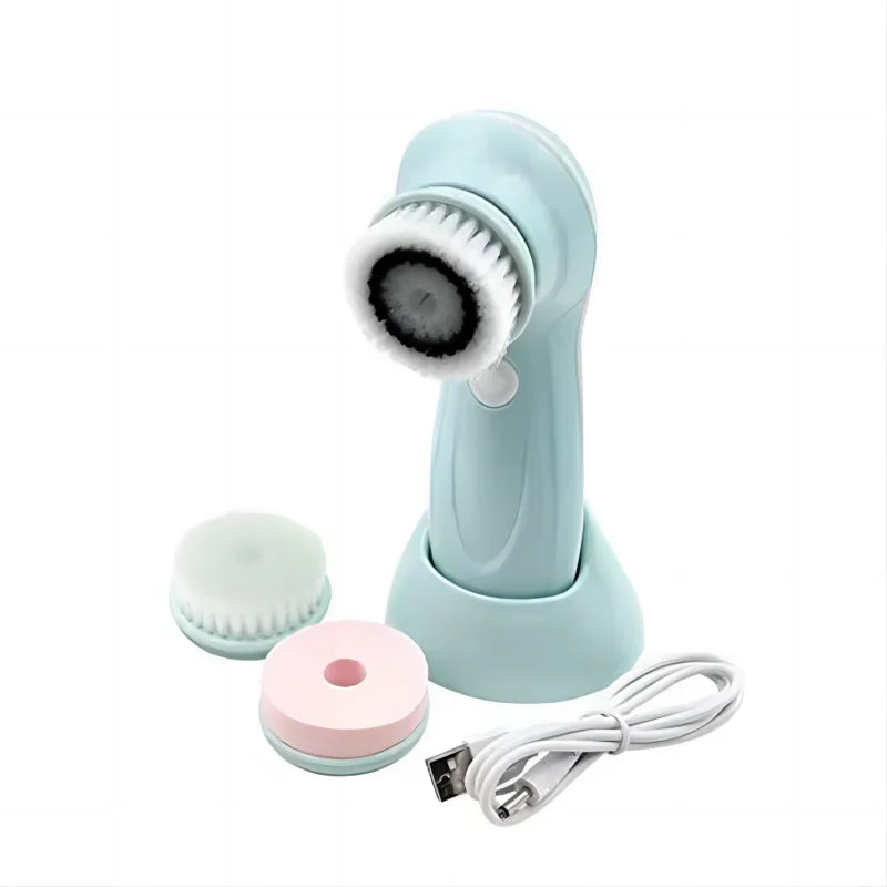 Facial Cleansing Brush Face Scrubber Electric Exfoliating