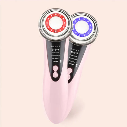 Multifunction Facial Massager 4 in 1 RF EMS Facial Radio